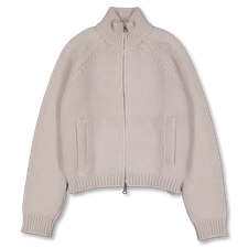 Our Legacy Ultra Zip Cardigan - Bone Low Twist Merino