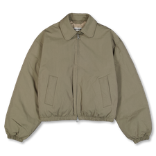 Our Legacy Cropped Avenue Puffa - Solaro Sage Tide Cotton Nylon