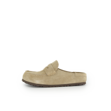 Birkenstock Naples Wrapped Suede - Taupe