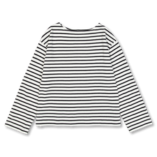 BEAMS BOY Elbow Patch Basque Longsleeve Tshirt - Black