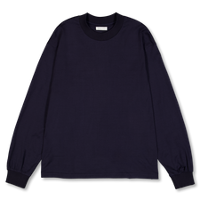 Kaptain Sunshine Suvin Supima Tube L/S Tee Light - Navy
