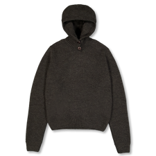 Lemaire Sweater With Hood - Dark Espresso