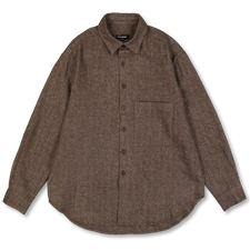 Evan Kinori                                        Big Shirt Two - Dark Brown
