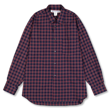 Comme des Garçons SHIRT Check Shirt - Red/Navy
