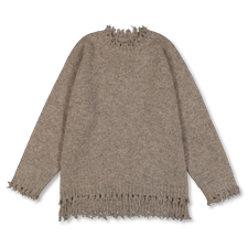 Lauren Manoogian Fray Crewneck - Rock