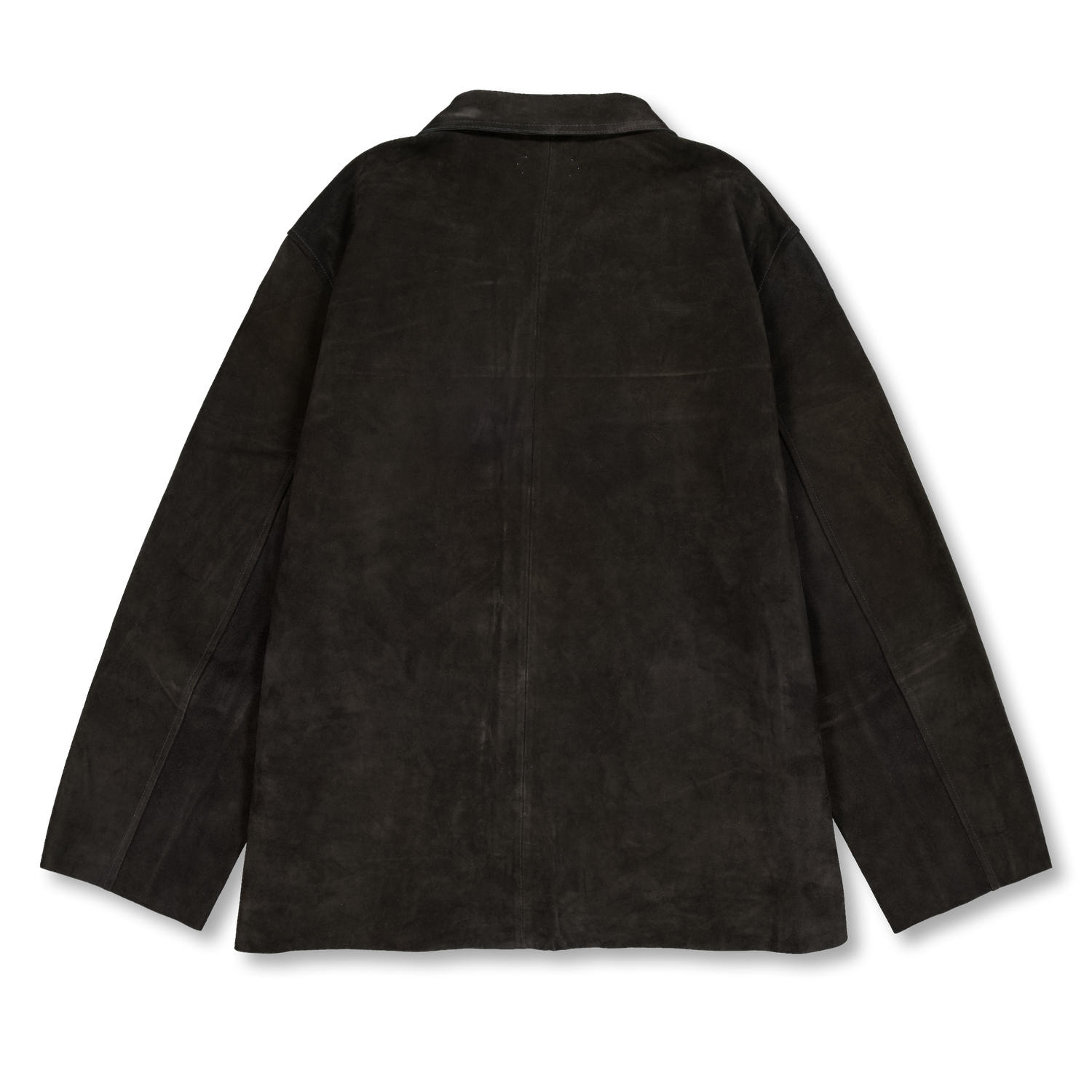 Bode Suede Overshirt Black | Nitty Gritty