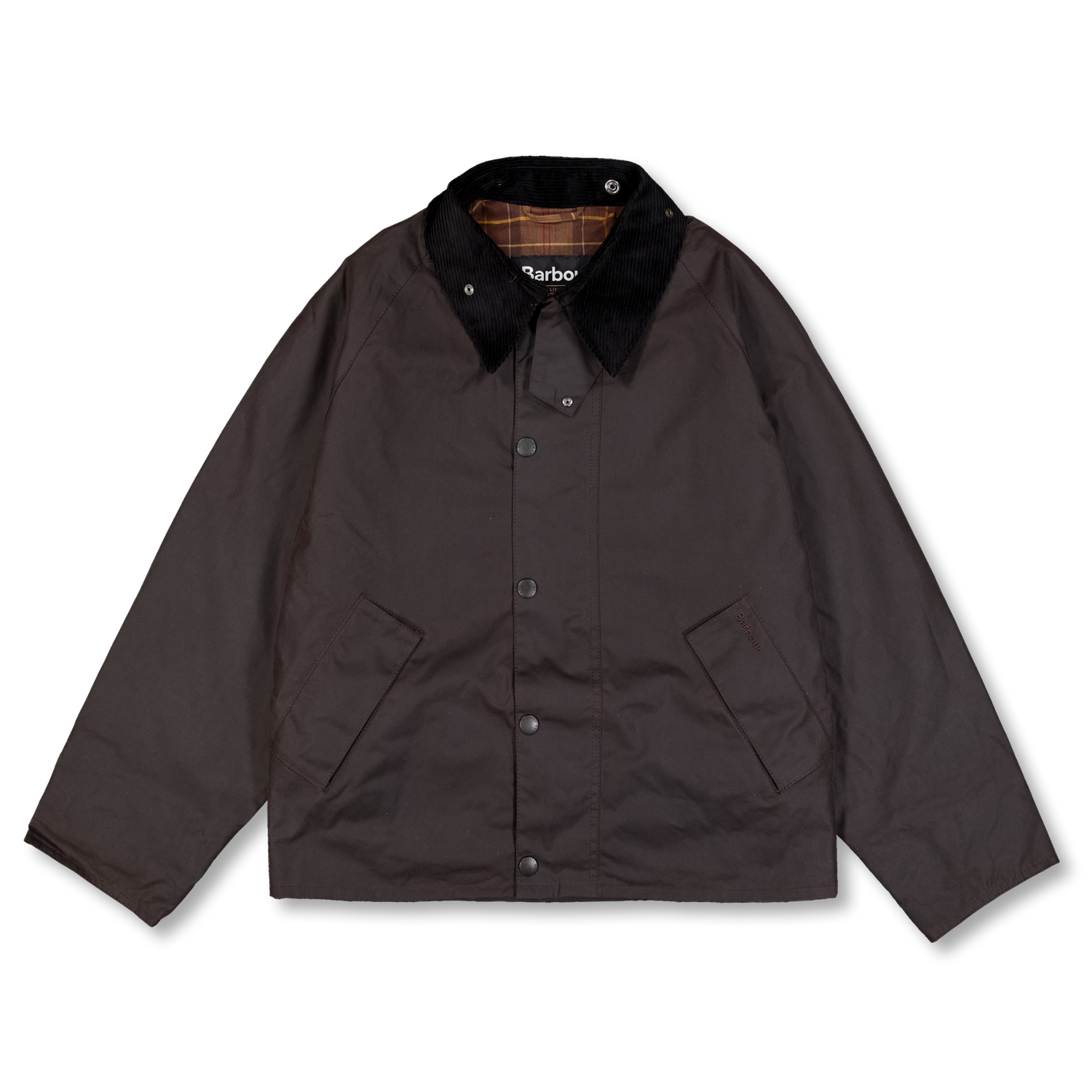 バブアー　24aw os transport wax jacket Barbour Men's OS Transport Wax Jacket in Olive Barbour
