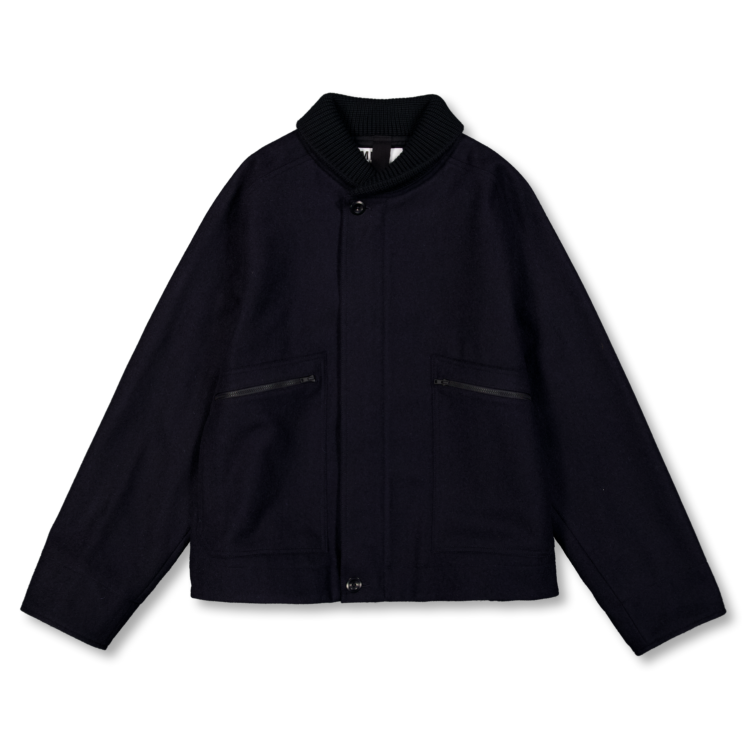 Journal Standard】Melton Jacket/Gray/L LINED MELTON COAT GREY