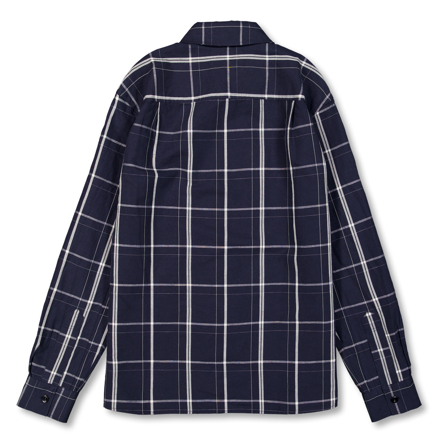 MHL Overall Shirt Graphic Grid Check Cotton