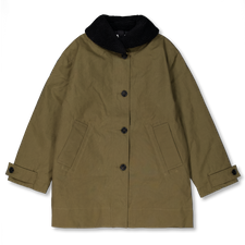 Margaret Howell MHL Stormer Coat Dry Cotton Canvas - Khaki