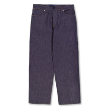 Stone Island 5 Pocket Pants Indigo Denim Raw Loose - J100006 - Indigo