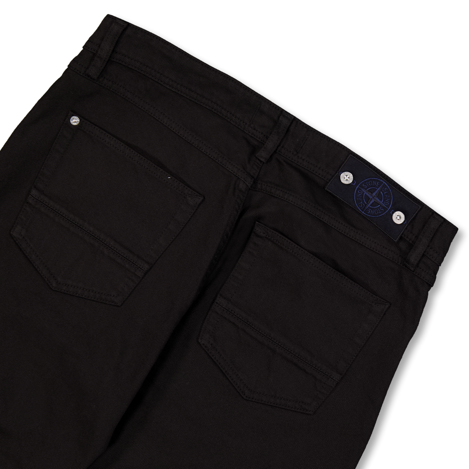 Stone Island 5 Pocket Pants Bull Denim-TC Straigh - J100005 Black 
