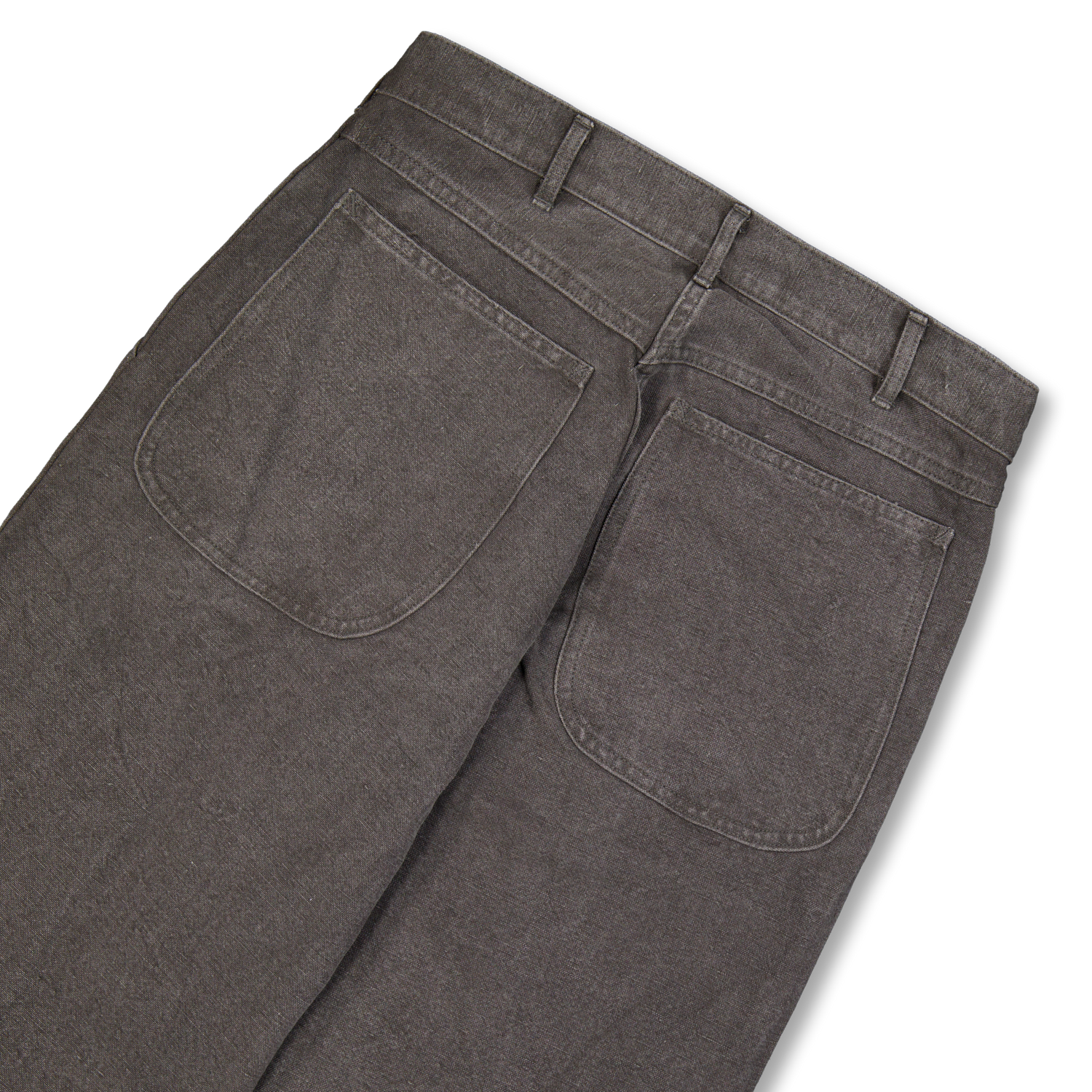 Kaptain Sunshine Cotton Hemp Painter Pants Sumi | Nitty Gritty