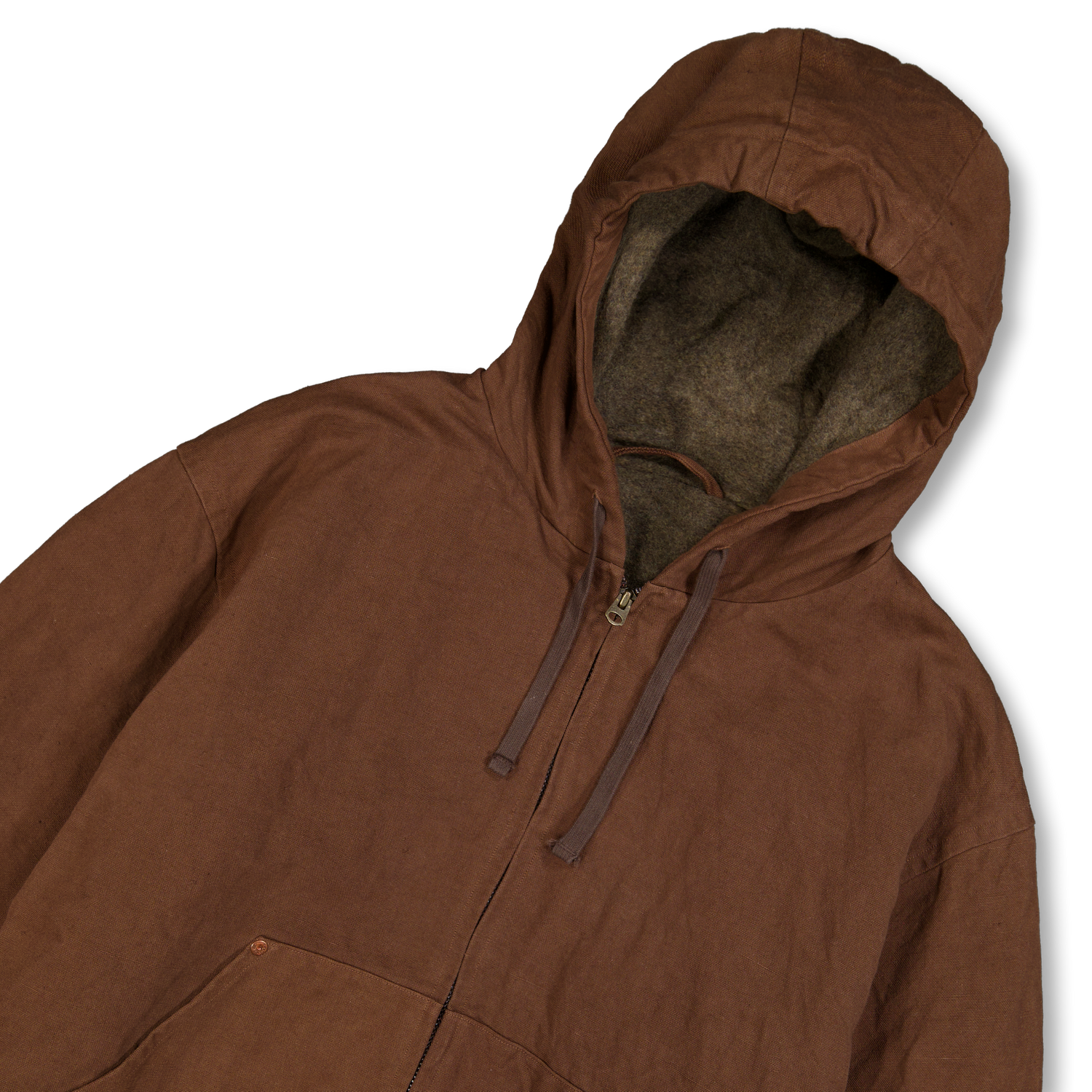 Cotton Hemp Hoody Jacket