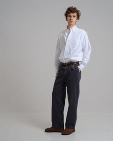 Nitty Gritty® Worldwide Stone Washed Twill Chino - Charcoal