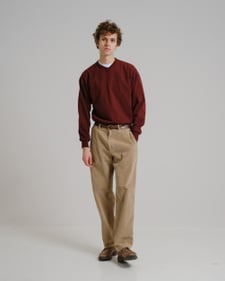 Nitty Gritty® Worldwide Garment Dyed Baby Cord Chino - Dark Beige