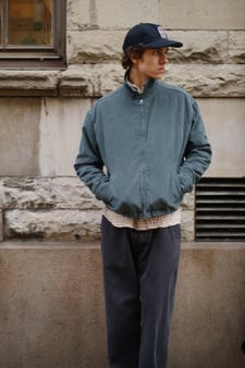 Nitty Gritty® Worldwide Garment Dyed Baby Cord Swing Jacket - Grey