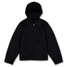 Lady White Co. Wool Zip Hoodie - Black