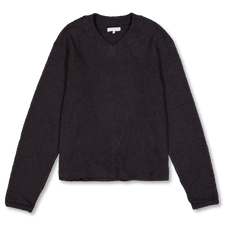 Lady White Co. Teddy High V Neck - Shadow