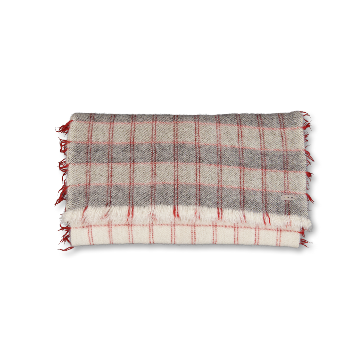Norlha Nomad Dense Boiled Rows Scarf Ice Stone | Nitty Gritty
