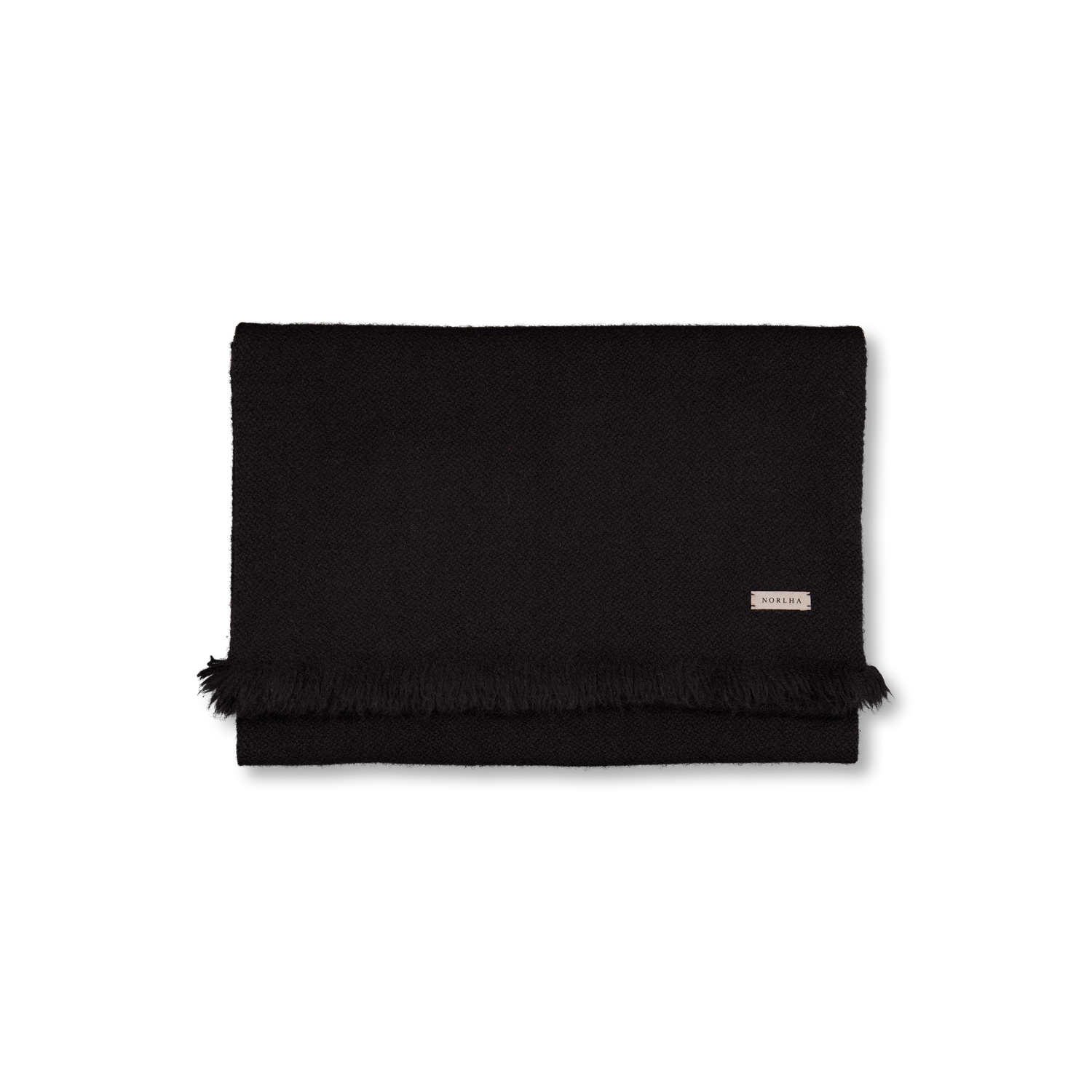 Norlha Nomad Classic Skinny Scarf Black | Nitty Gritty
