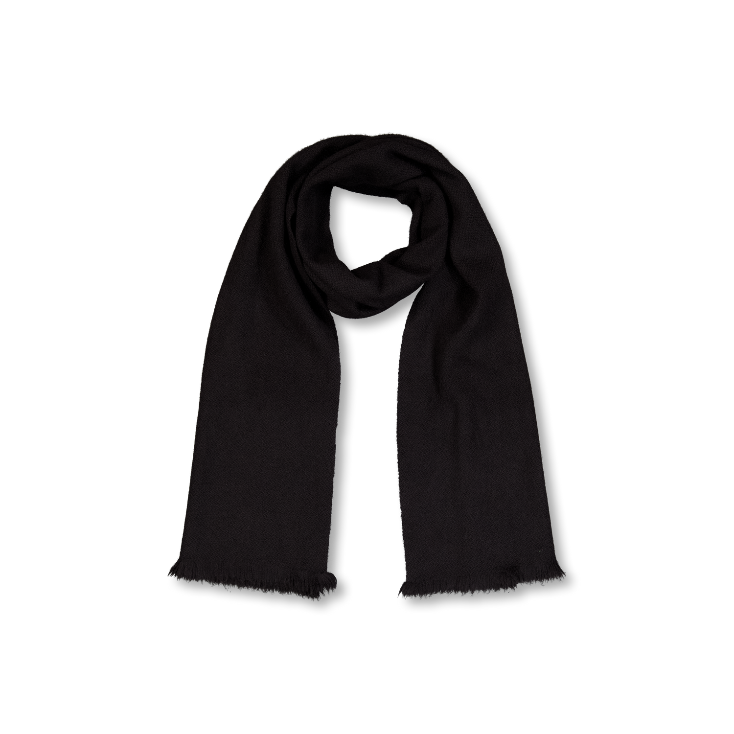 Norlha Nomad Classic Skinny Scarf Black | Nitty Gritty