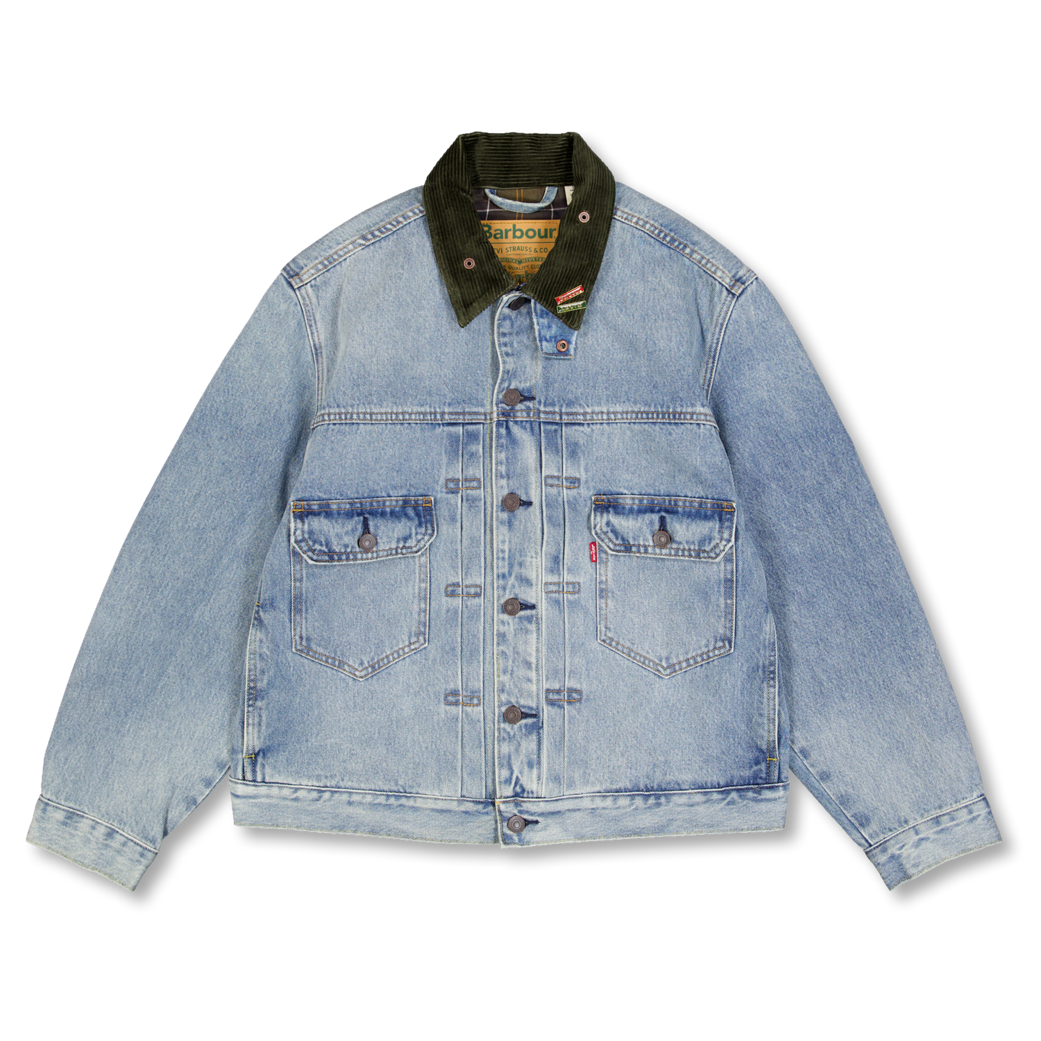 Levis x Barbour Type II Denim Jacket