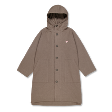 Danton                                             Hooded Coat - Greige