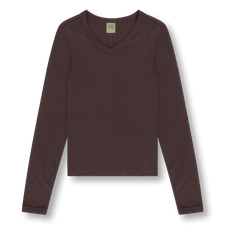 FLORE FLORE Jill Longsleeve - Choco Plum