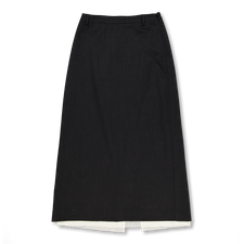 Cordera Tailoring Long Skirt - Anthracite
