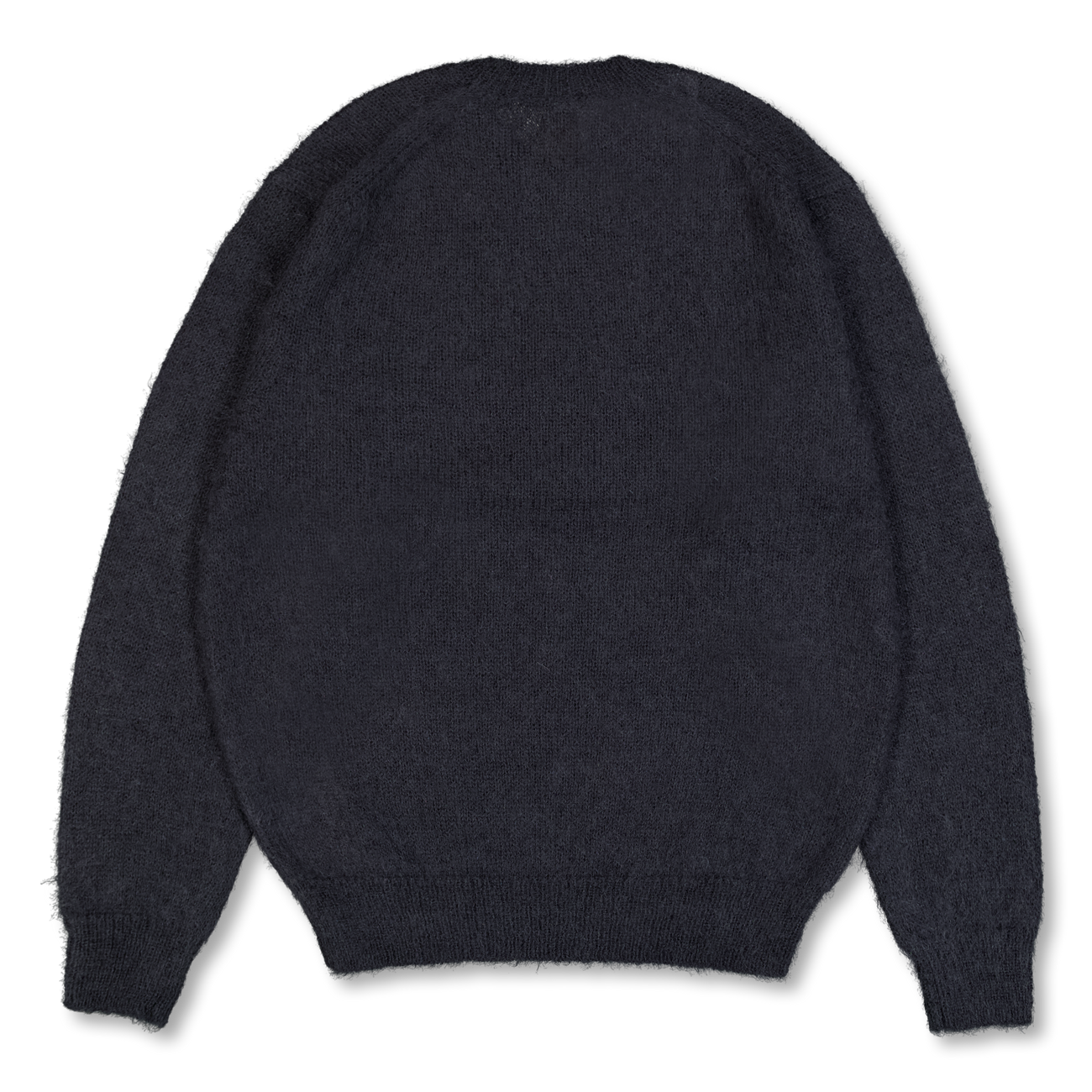 Batoner Pure Mohair Crew Neck Charcoal Blue | Nitty Gritty