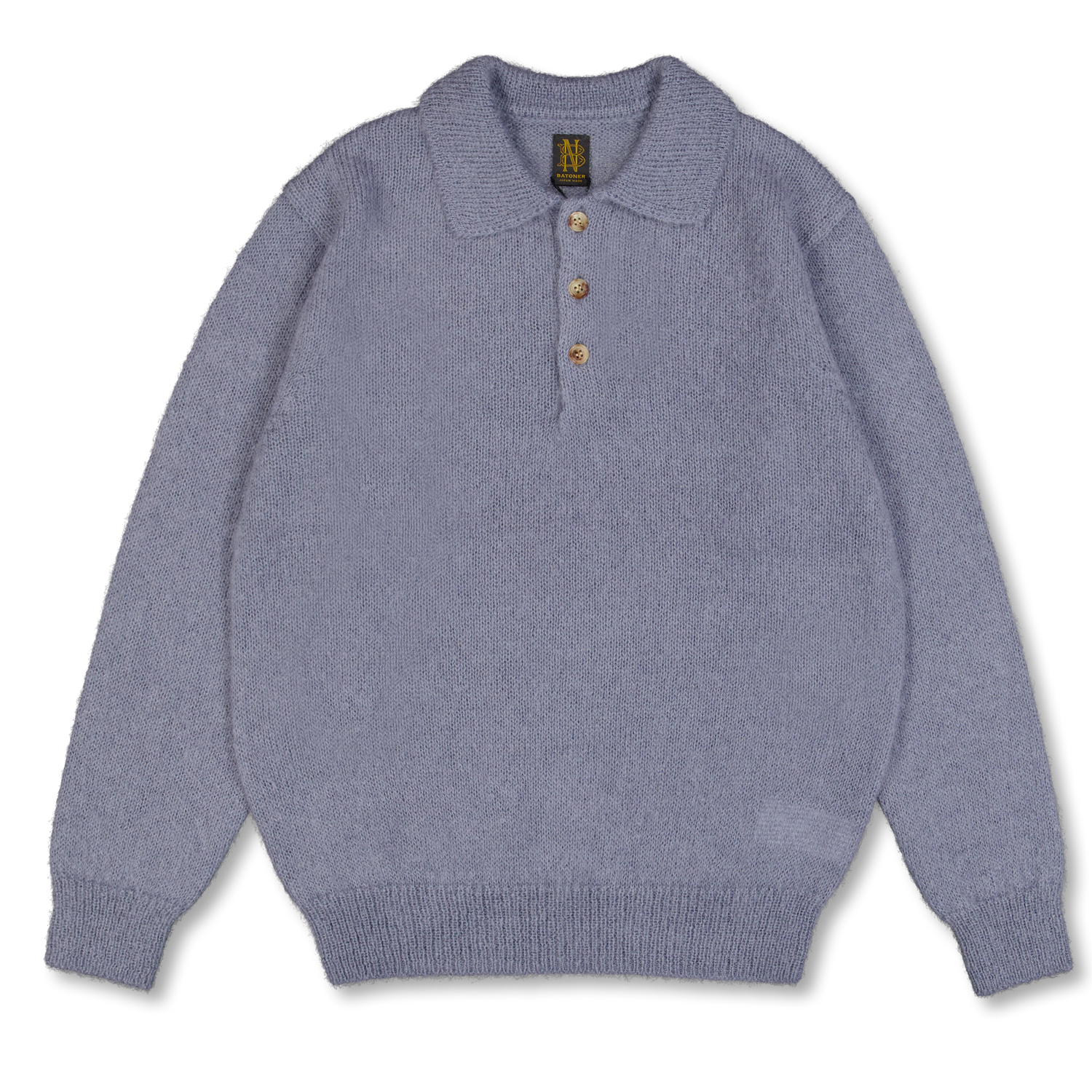 MEN PURE MOHAIR100％ POLO Pure Mohair Polo