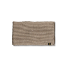 Batoner Solid Wool Rib Muffler - Merange Brown