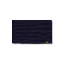 Batoner Solid Wool Rib Muffler - Navy