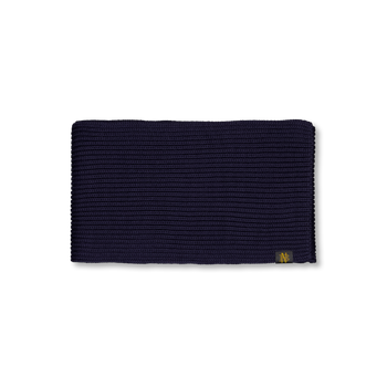 Batoner Solid Wool Rib Muffler Navy | Nitty Gritty