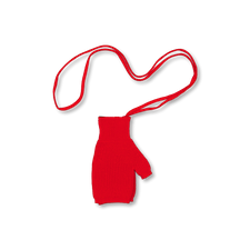 Batoner Solid Wool Unite Glove - Vermilion