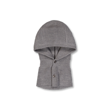Batoner Solid Wool Balaclava - Merange Grey