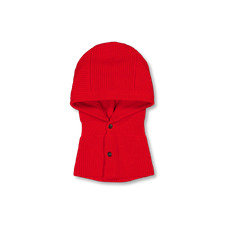 Batoner Solid Wool Balaclava - Vermilion