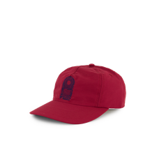 Nitty Gritty® Worldwide Pacific 5-Panel Nylon Hat - Wine/Navy