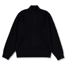 Stüssy Military Patch Zip Sweater - Black