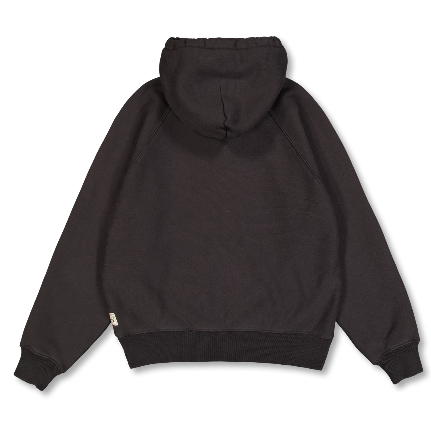 Stüssy Raglan Zip Hood Washed Black | Nitty Gritty