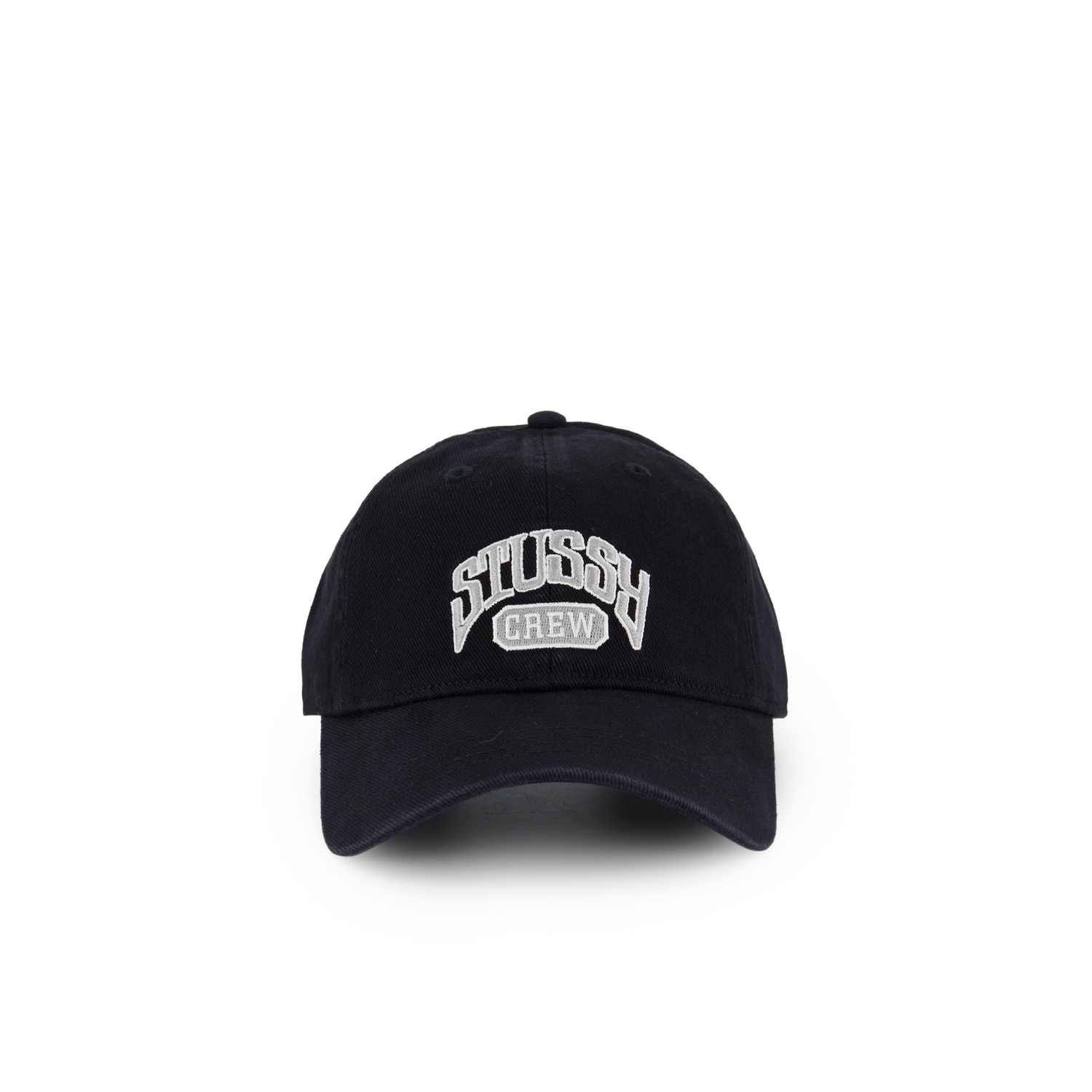 Stüssy LP Crew Strapback Black | Nitty Gritty