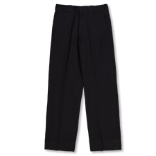 COMOLI Post WorkTwill Pants - Black
