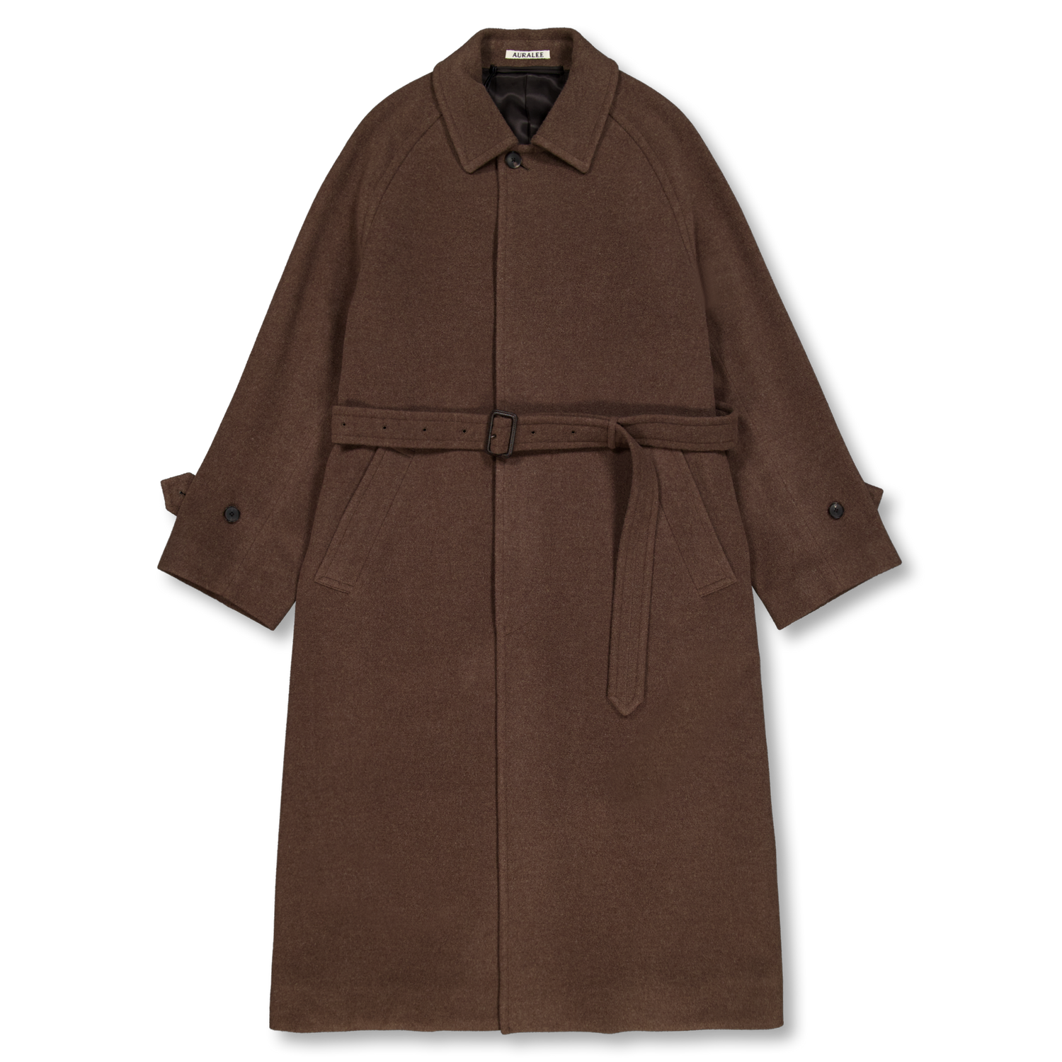 Super FIne Wool Mosser Soutien Collar Coat