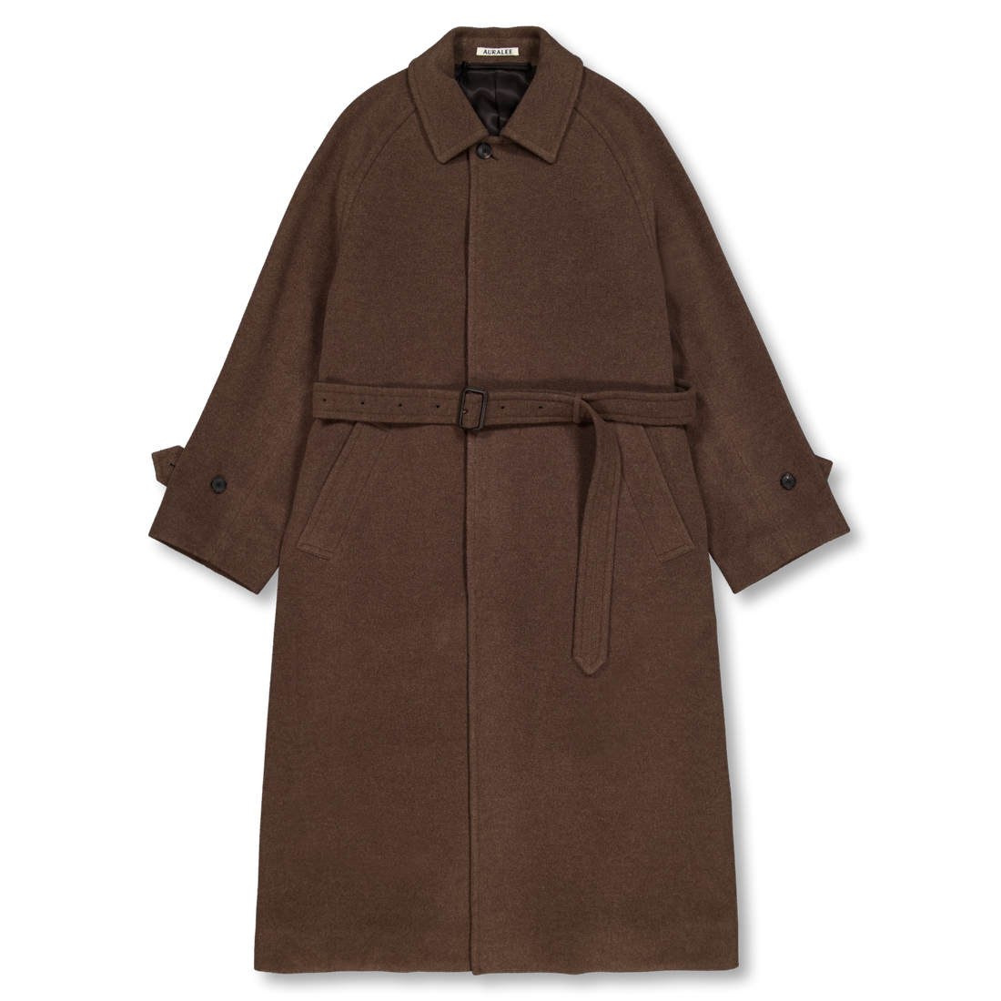 Super FIne Wool Mosser Soutien Collar Coat
