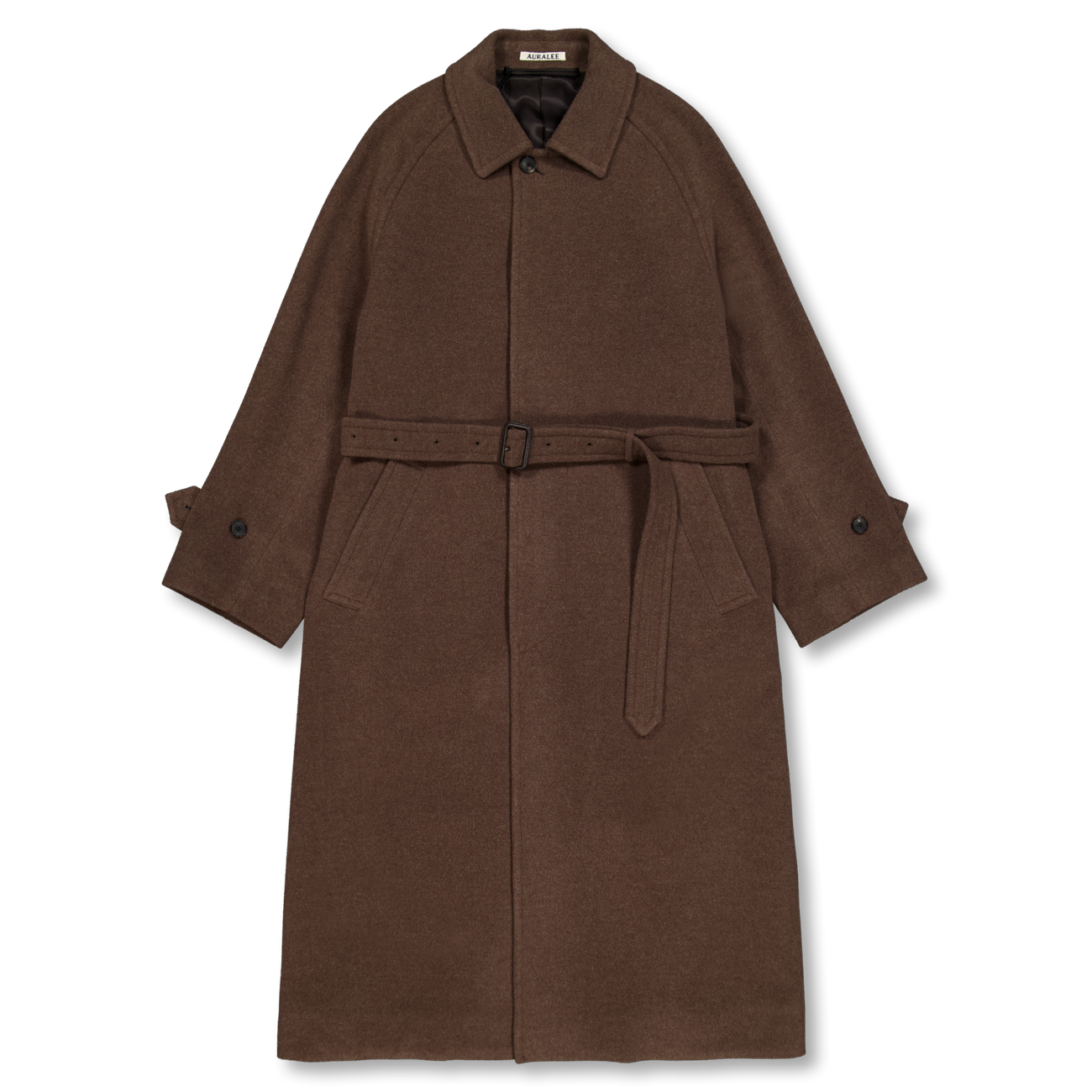 Super FIne Wool Mosser Soutien Collar Coat