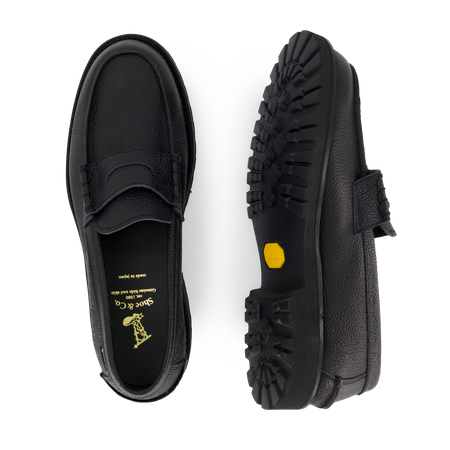 Regal Shoe & Co Beefroll Loafers - GTX Embossed Black | Nitty Gritty