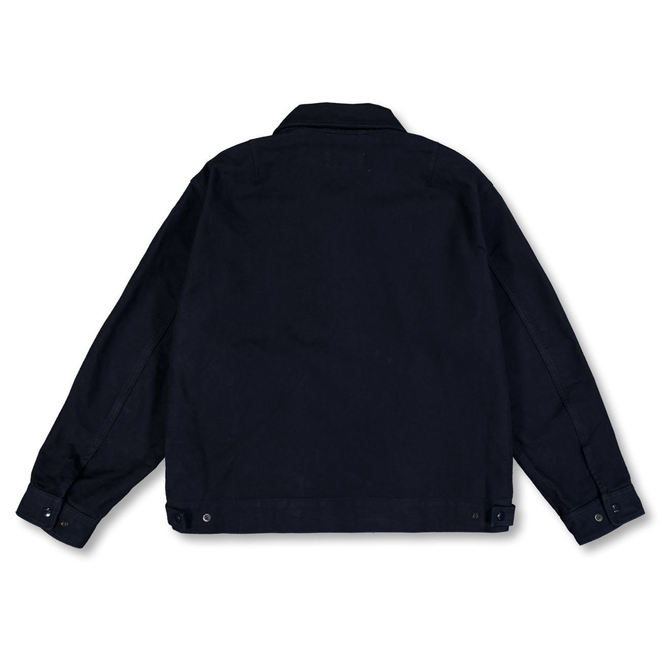 Engineered Garments Workaday Short Jacket Dk Navy Cotton Moleskin