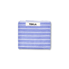 Tekla Terry Towel 30 x 50 - Clear Blue Stripes