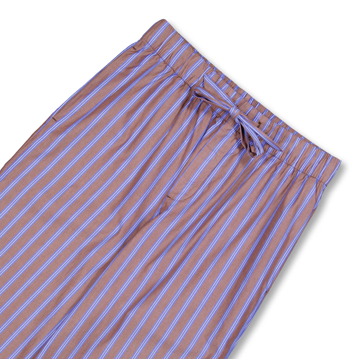 TEKLA Poplin pants Chestnut Stripes新品未使用 Tekla Poplin Pyjamas Pants Chestnut Stripes | Nitty Gritty